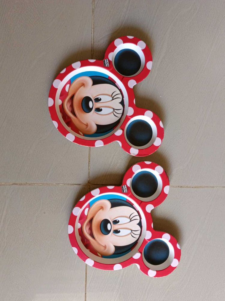 Mickey Mouse Dinner Plates (Set of 2)