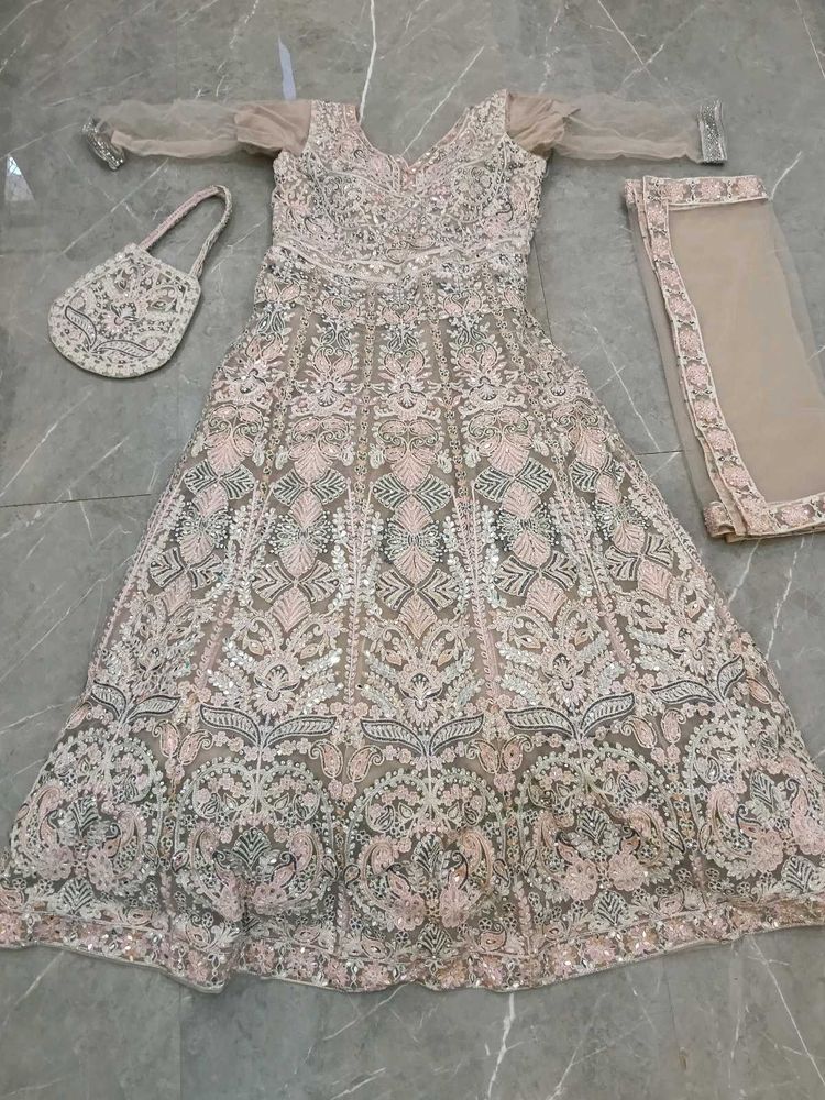 Gorgeous Embroidered Ethnic Gown