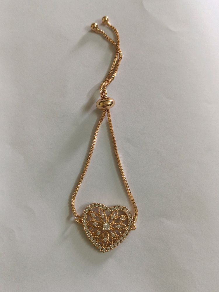Heart Shape Adjustable Bracelet