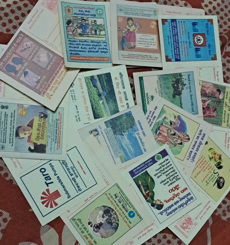 14 Collectible, unused MEGHDOOT postcards