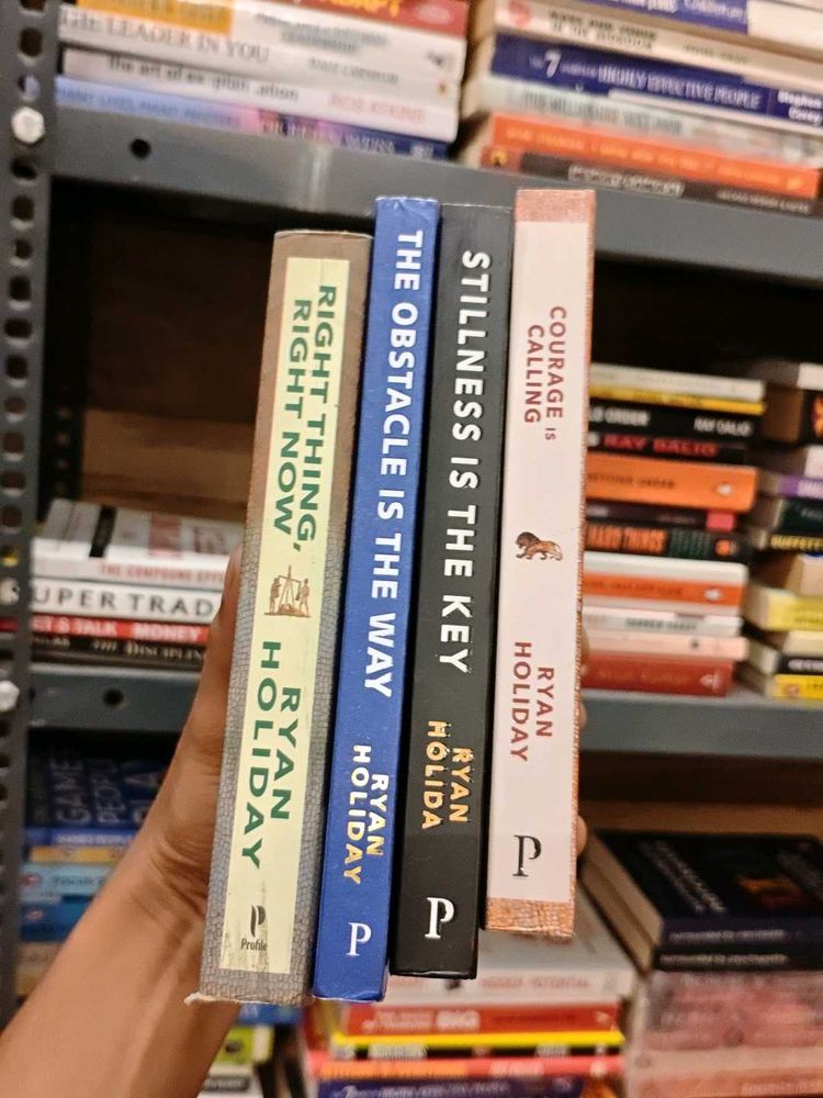 Ryan Holiday Books - Set of 4