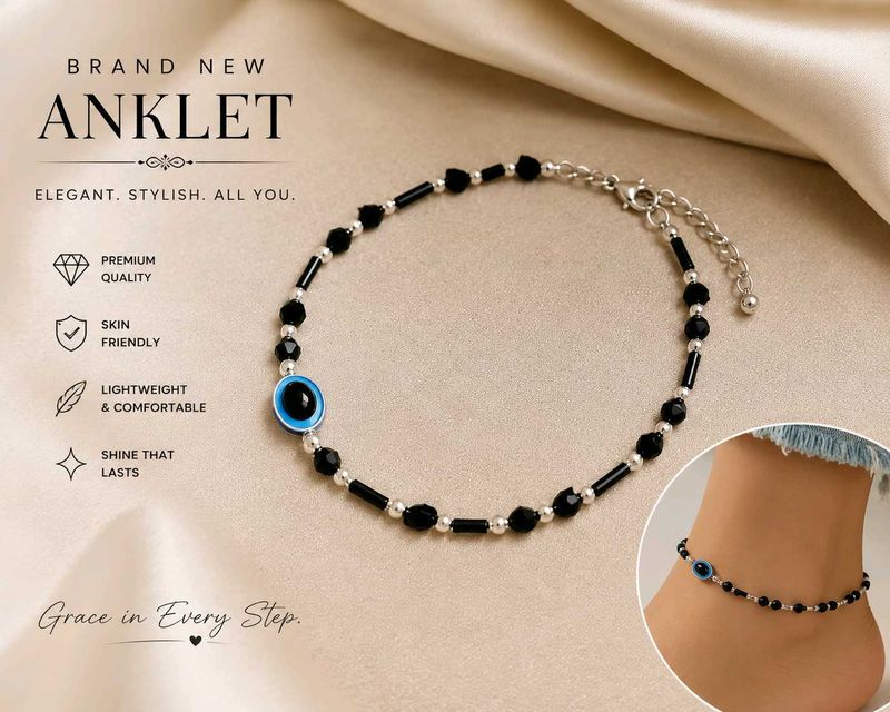Brand New Evil Eye Anklet