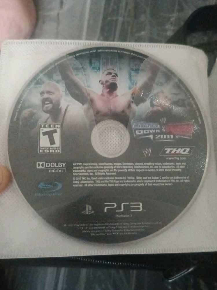 WWE SmackDown vs. Raw 2011 PS3 Game
