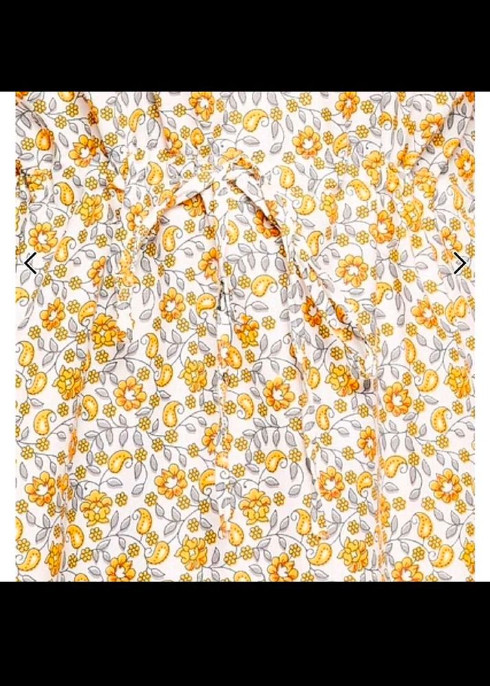 Floral Print Kaftan Nighty