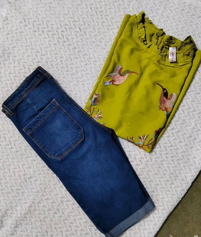 New Branded Top And Shorts For Girls