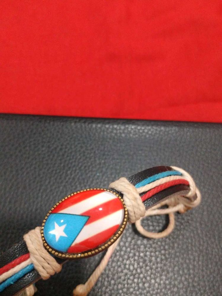 Puerto Rico Flag Bracelet