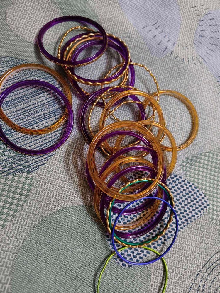 Multicolour Bangles For 3-5 Year Girl Kids