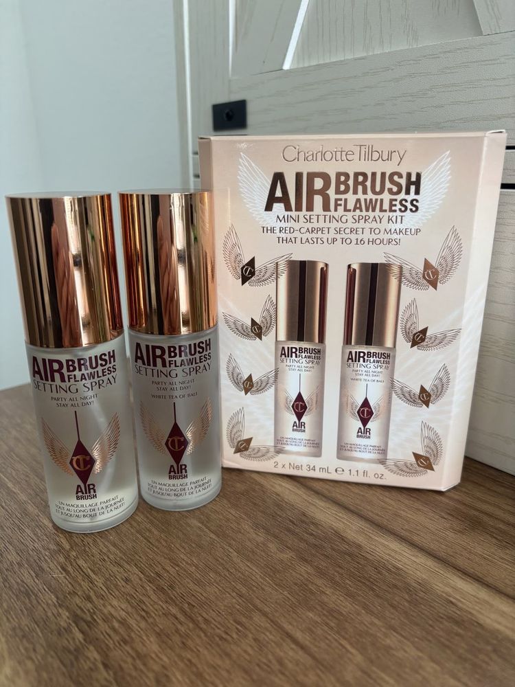 CHARLOTTE TILBURY SETTING SPRAY SET OF 2