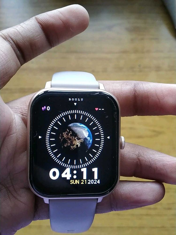 GOBoult Smart Watch with Lavender Band 1.69 inch