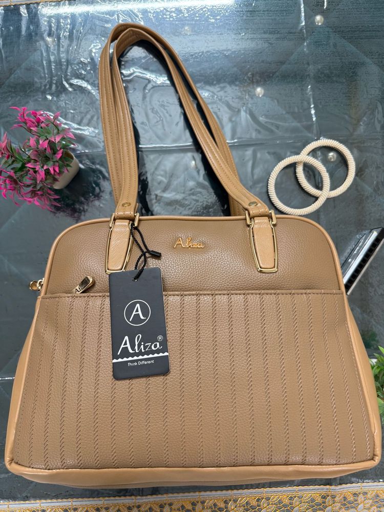 Large Compartmental Handbag