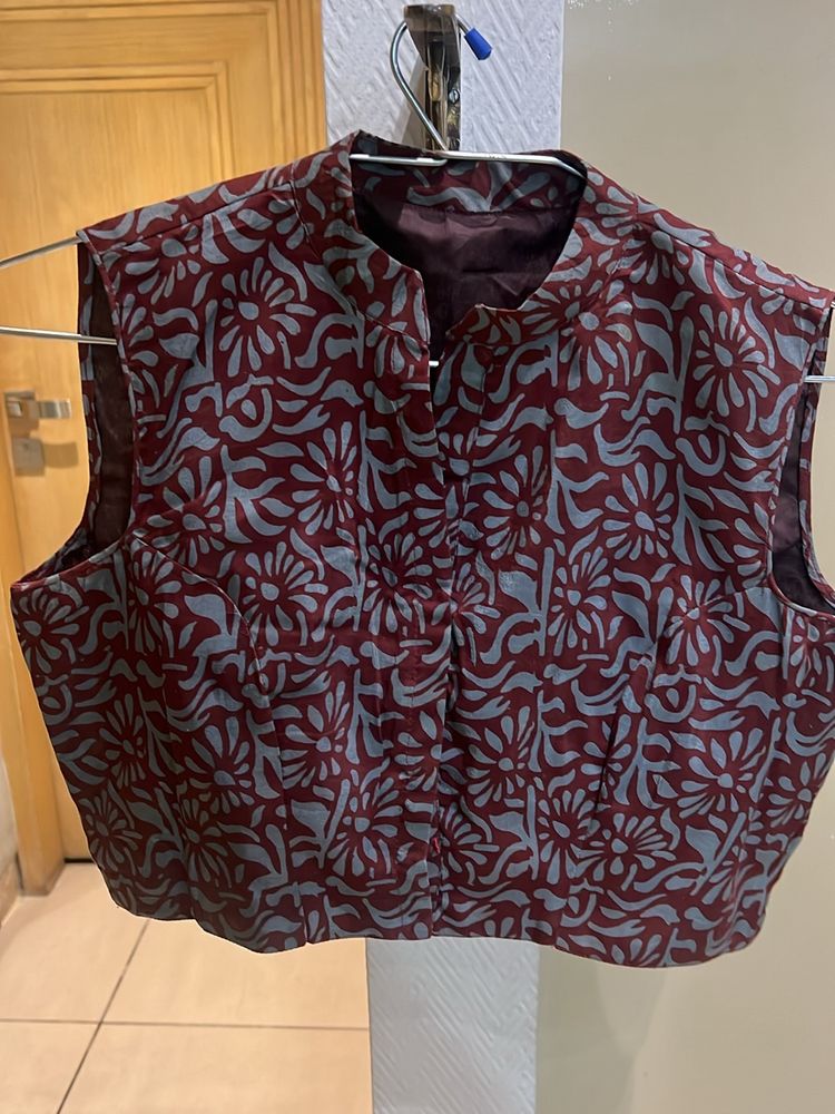 Silk Crop Top