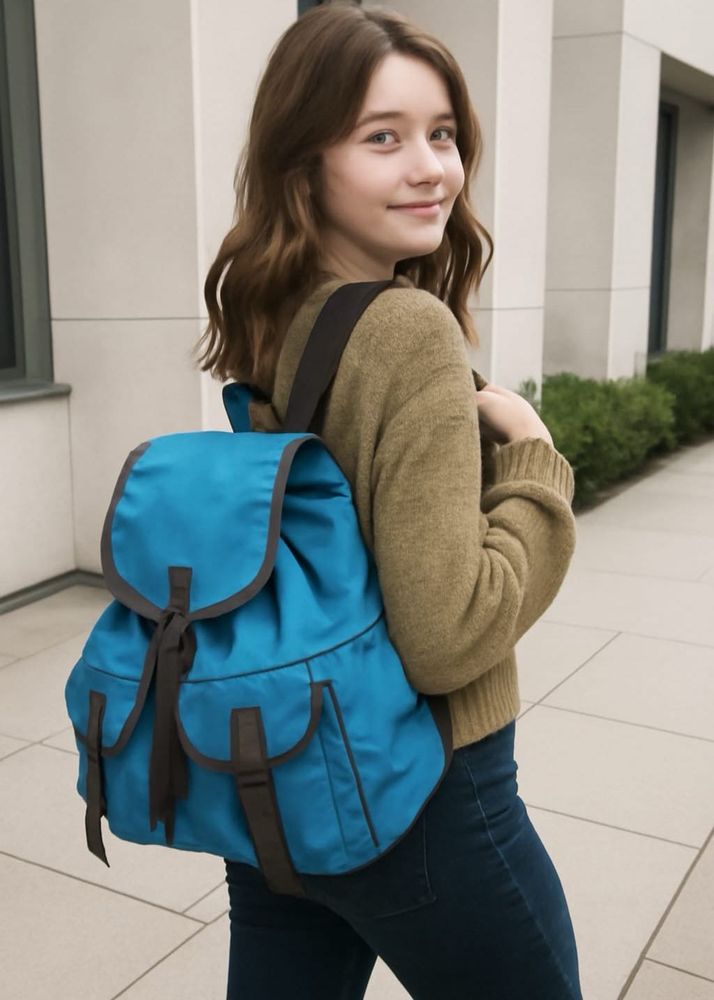 Stylish Blue Backpack 💙💙