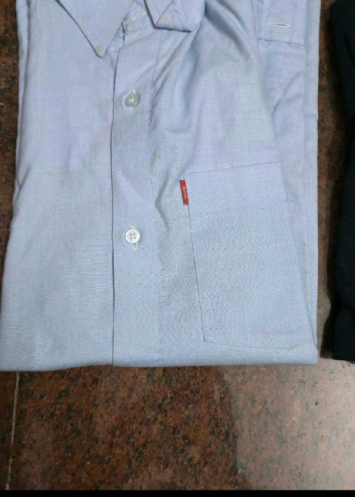 Men's Light Blue Oxford Shirt