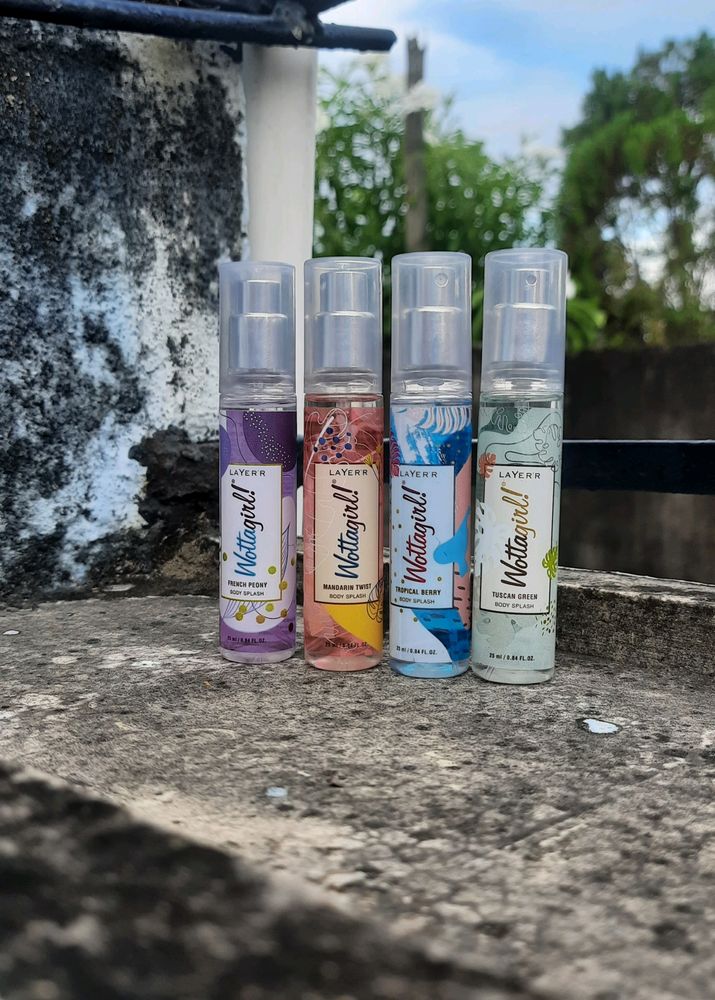 4 Layerr Wattagirl Perfume (Combo)