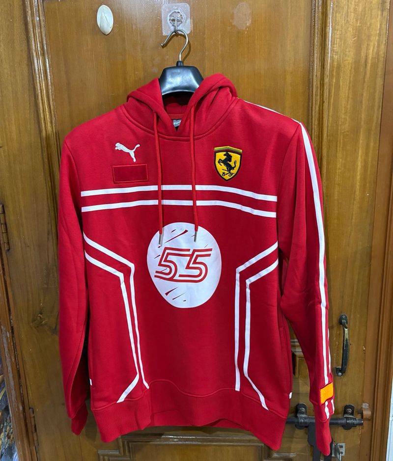 Puma Ferrari Red Hoodie