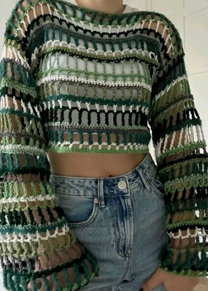 Crochet Crop Top