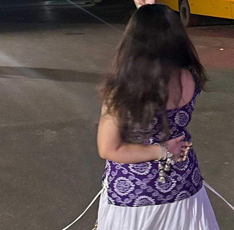 Beautiful Purple short kurti