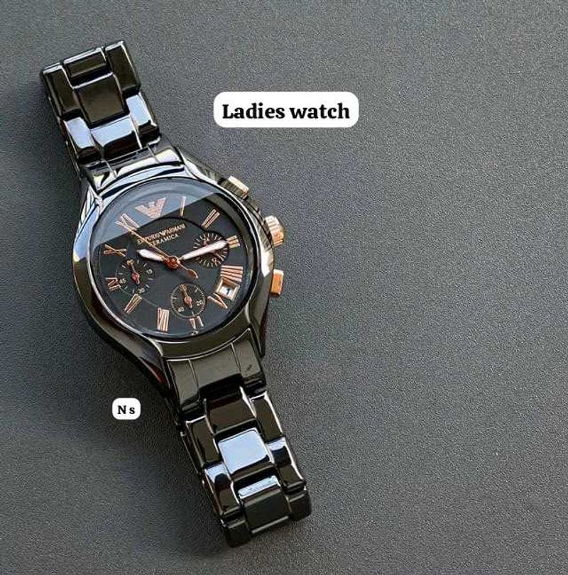 Emporio Armani Ceramica Ladies Watch