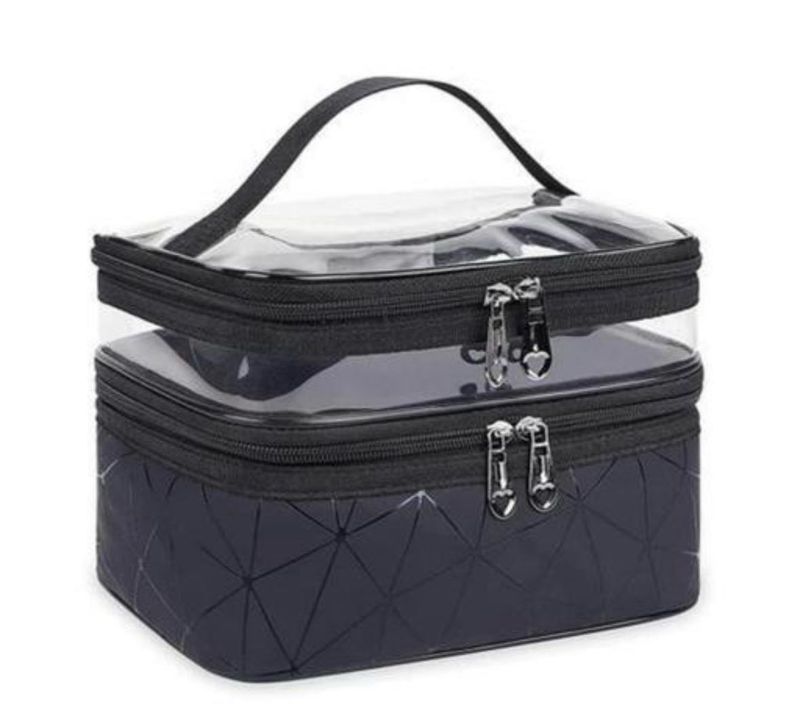 Dual Layer Makeup Bag
