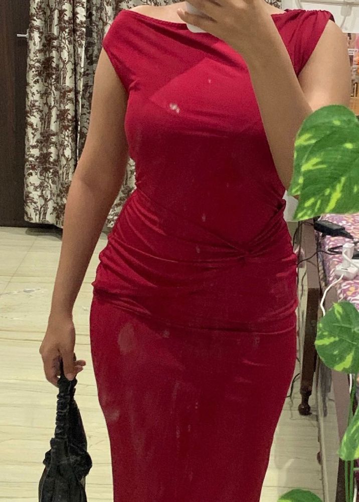 SEXY/ELEGANT 🍒red bodycon dress🍒