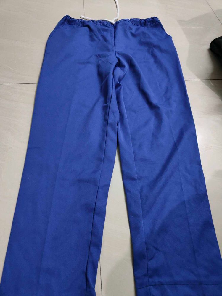 Blue Palazzo Pants