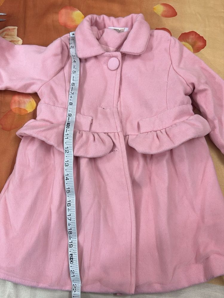 Cute Pink Baby Coat