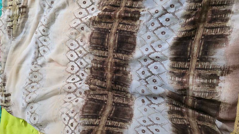 Elegant Printed Saree