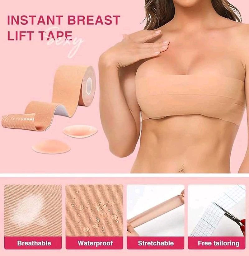 Boob Tape Adhesive for Good Support Free size