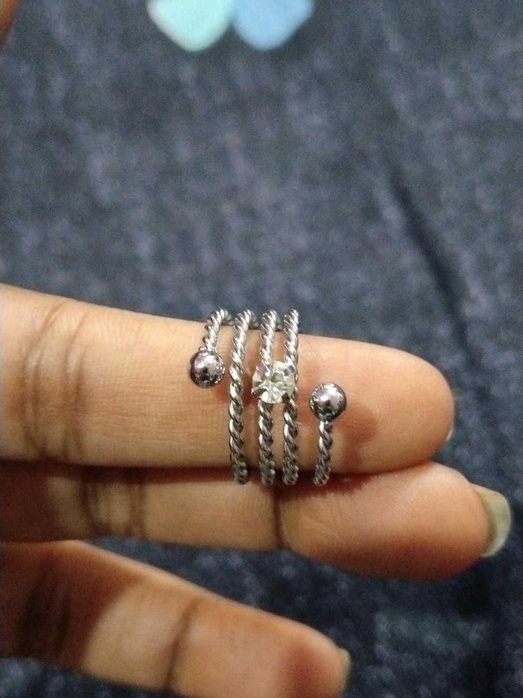 Unique Spiral Toe Ring