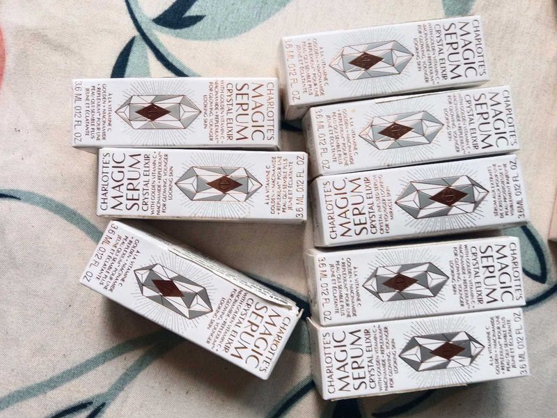 Charlotte serum 8 pack shld pa k not used