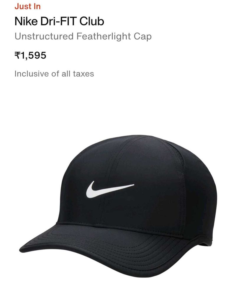 Nike unisex Dri-FIT Unstructured Featherlight Cap