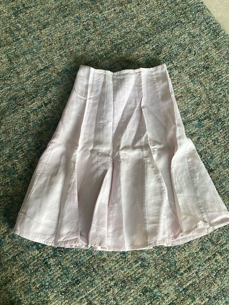 lovely light pink skirt , pinkish white