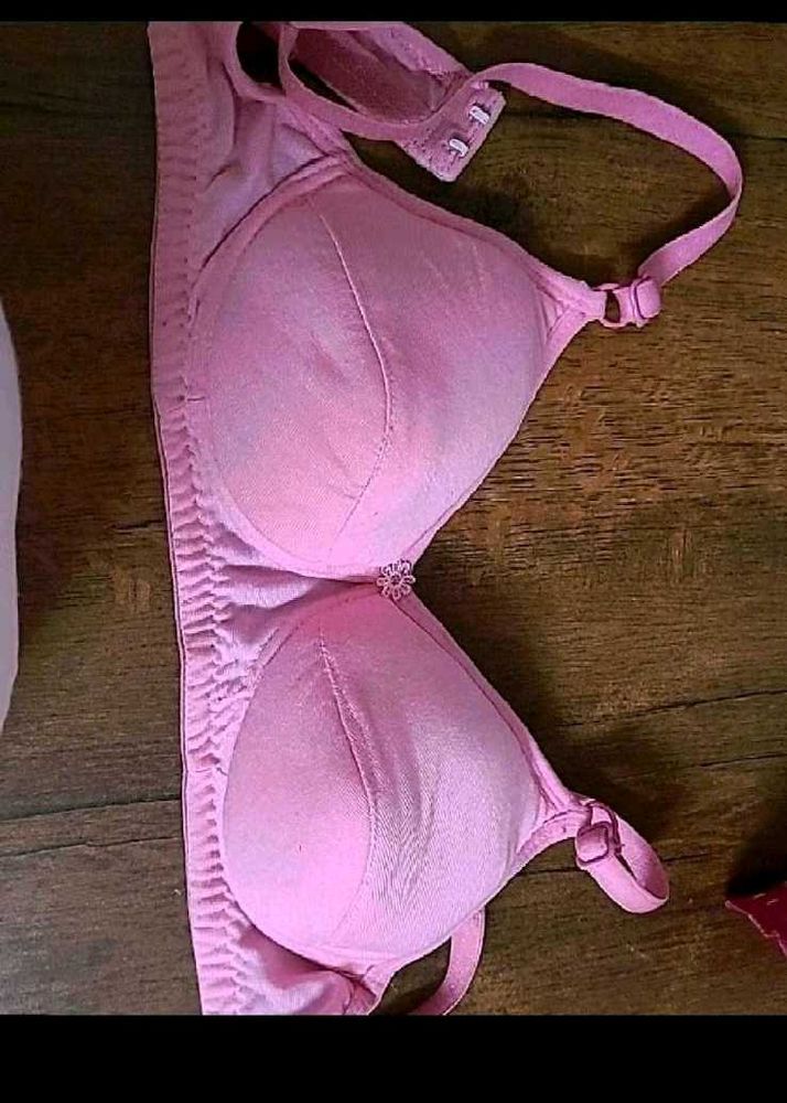 Pink Everyday paded Bra