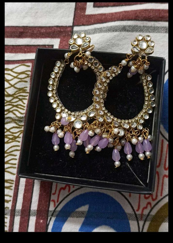 Elegant Kundan handmade Earrings