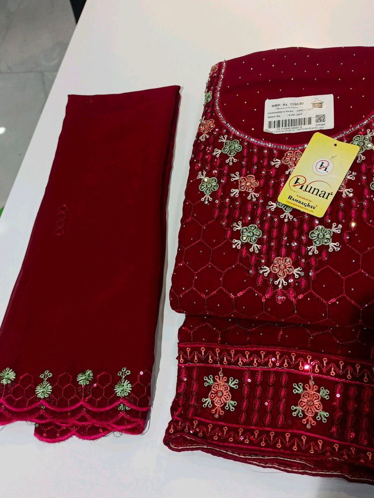 VEDIO ATTACHED BIGBOSS CELEBRATY GEORGETTE DRESS