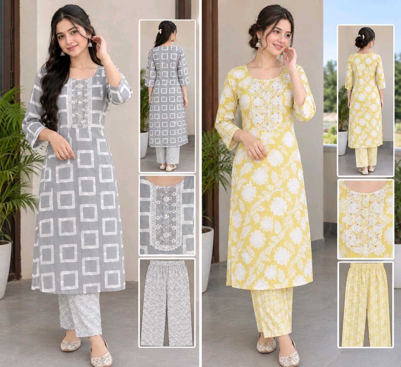 pack of 2 comboo  kurta set