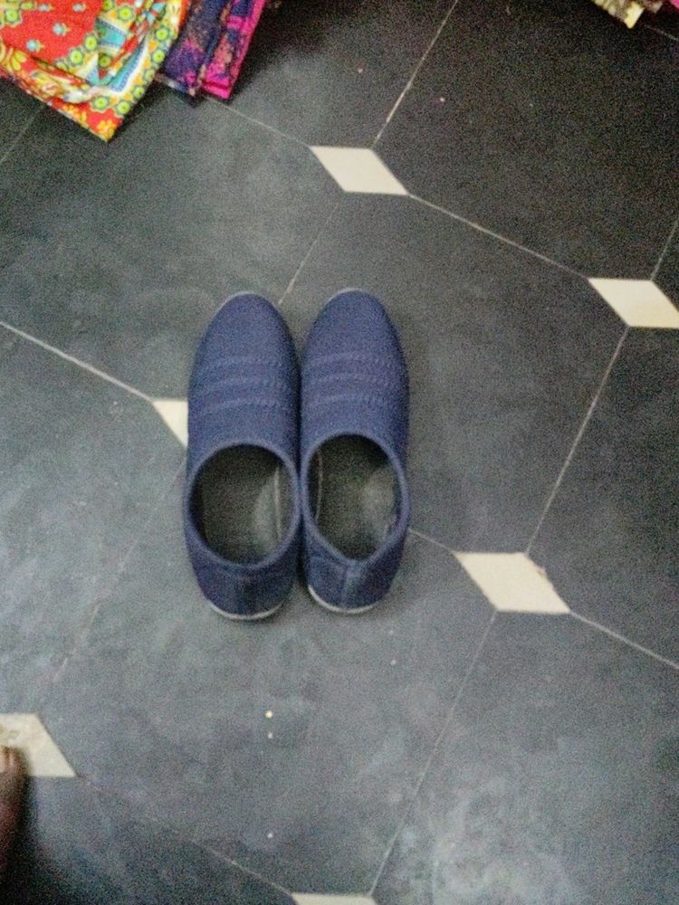 Navy Blue Shoe