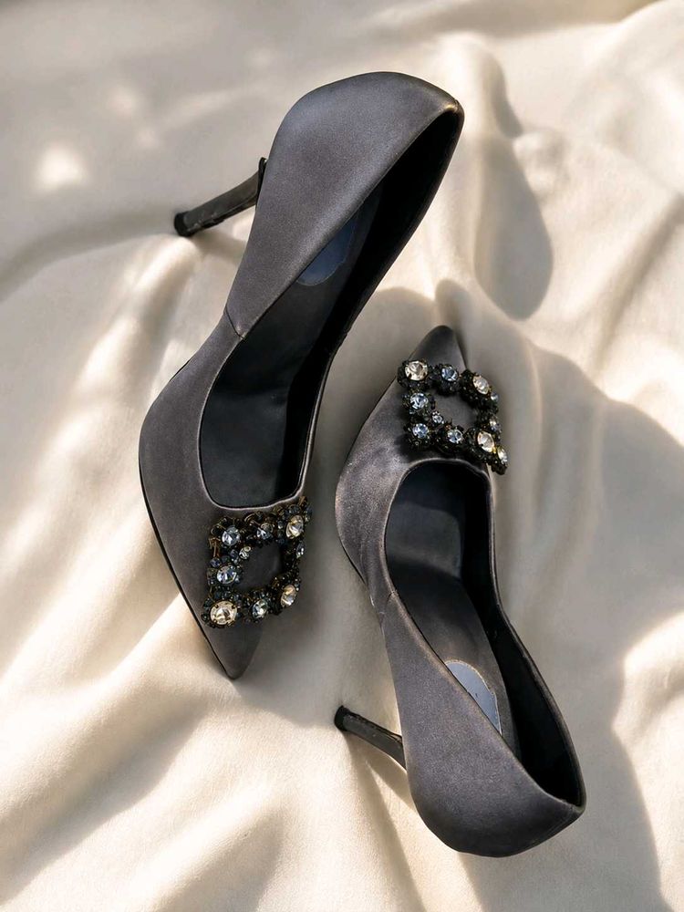 👠👄 VELVET STONES HEEL