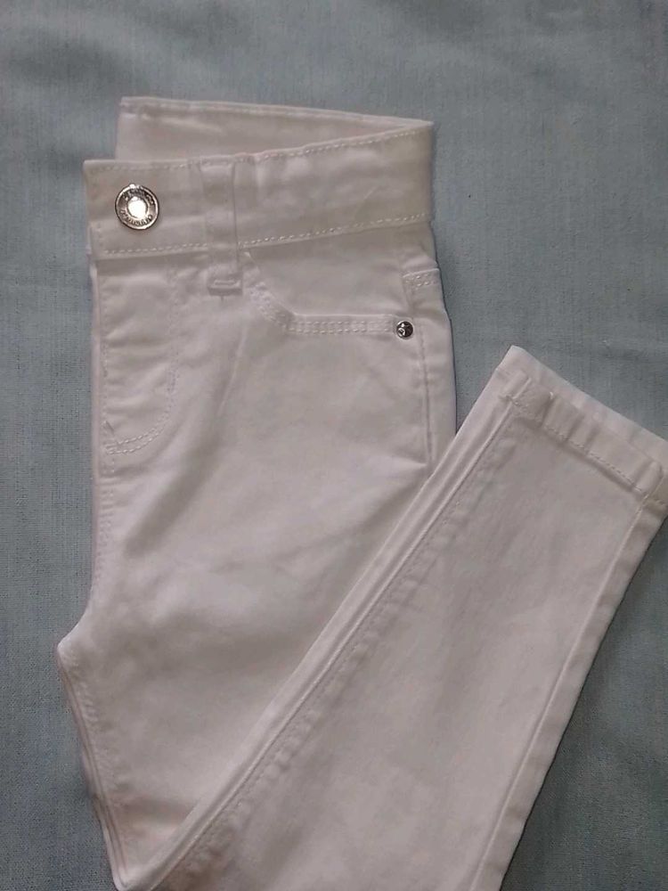 White Skinny Fit Jeans