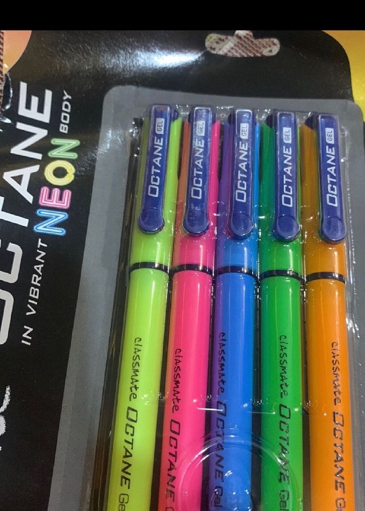 3 Gel Pen Set(5) For kids And Office Purpose