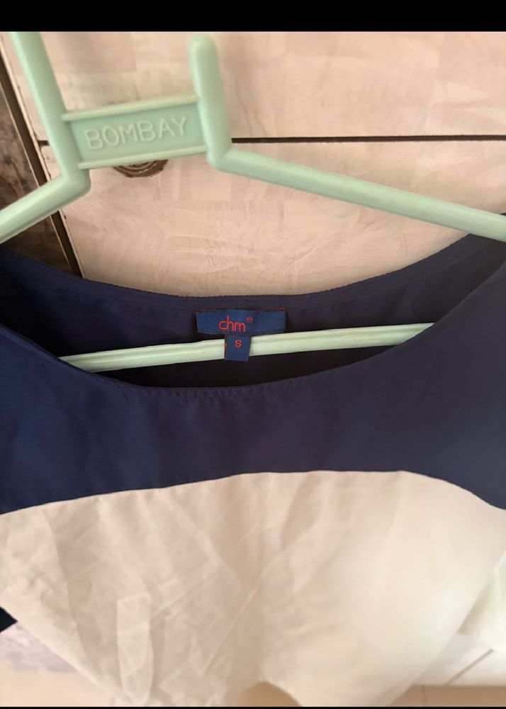 Chic Colorblock crop top