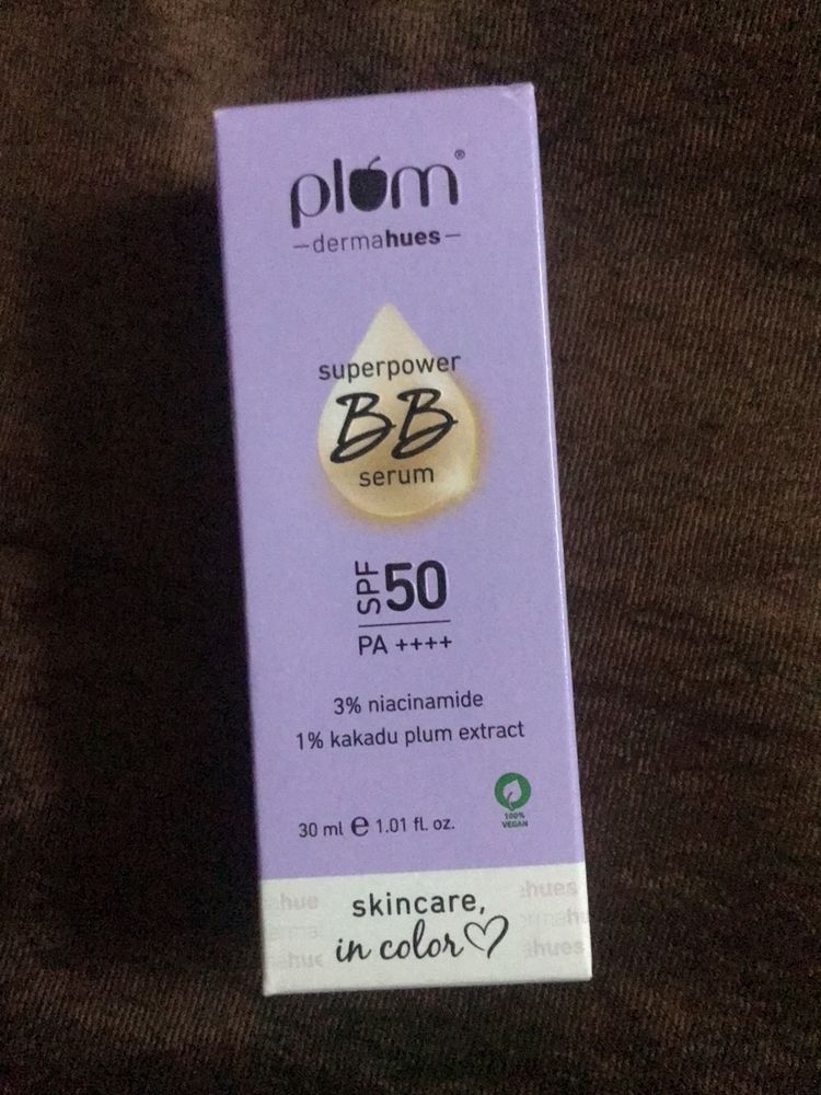Plum Superpower Bb Serum SPF 50