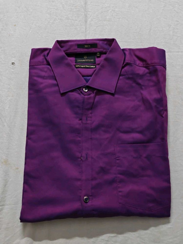 Men's Purple Dress Shirt
