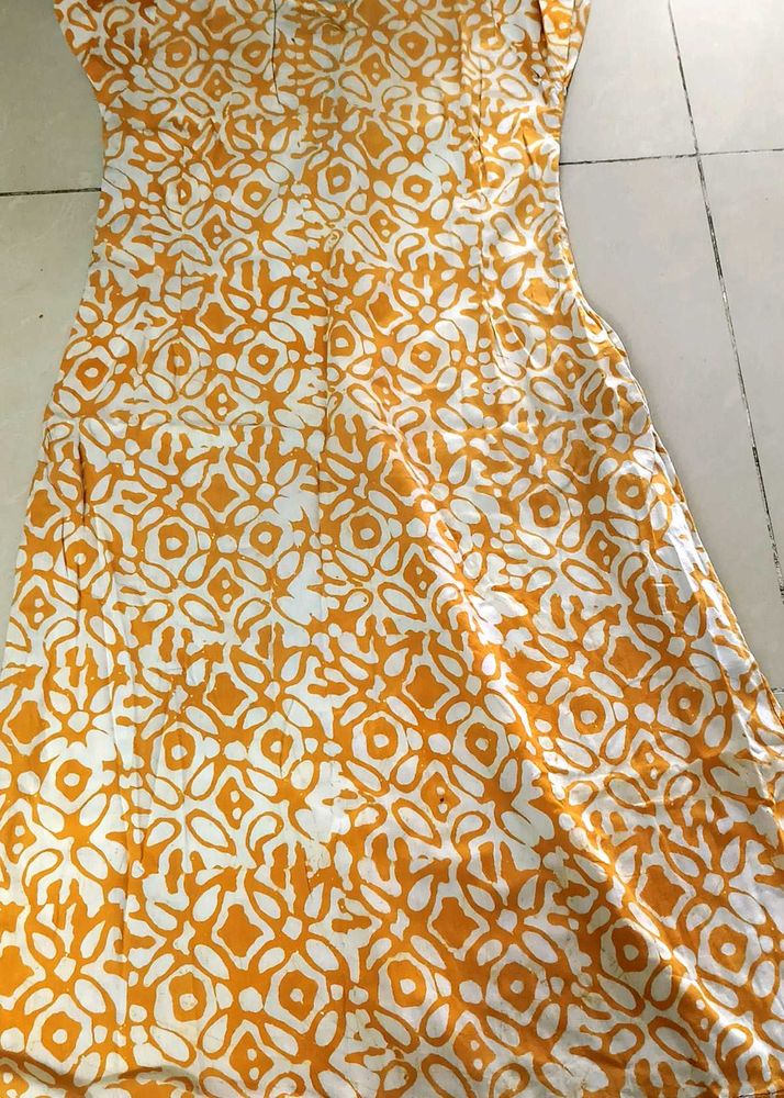 Mango Yellow Batik Nighty