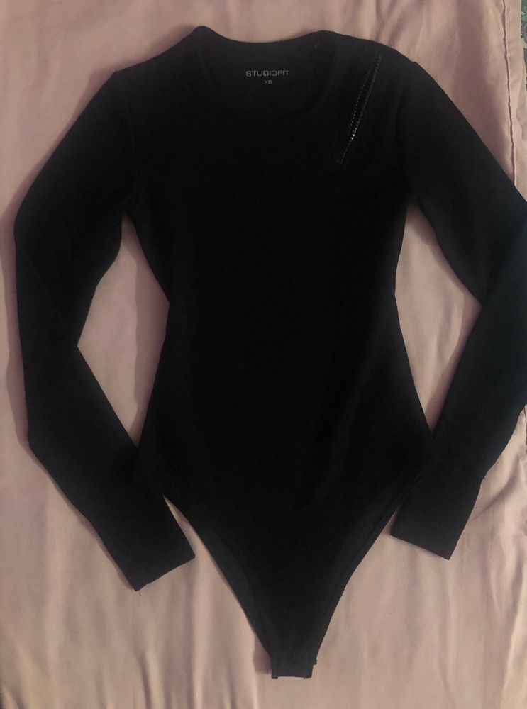 Westside Black full sleeve bodysuit