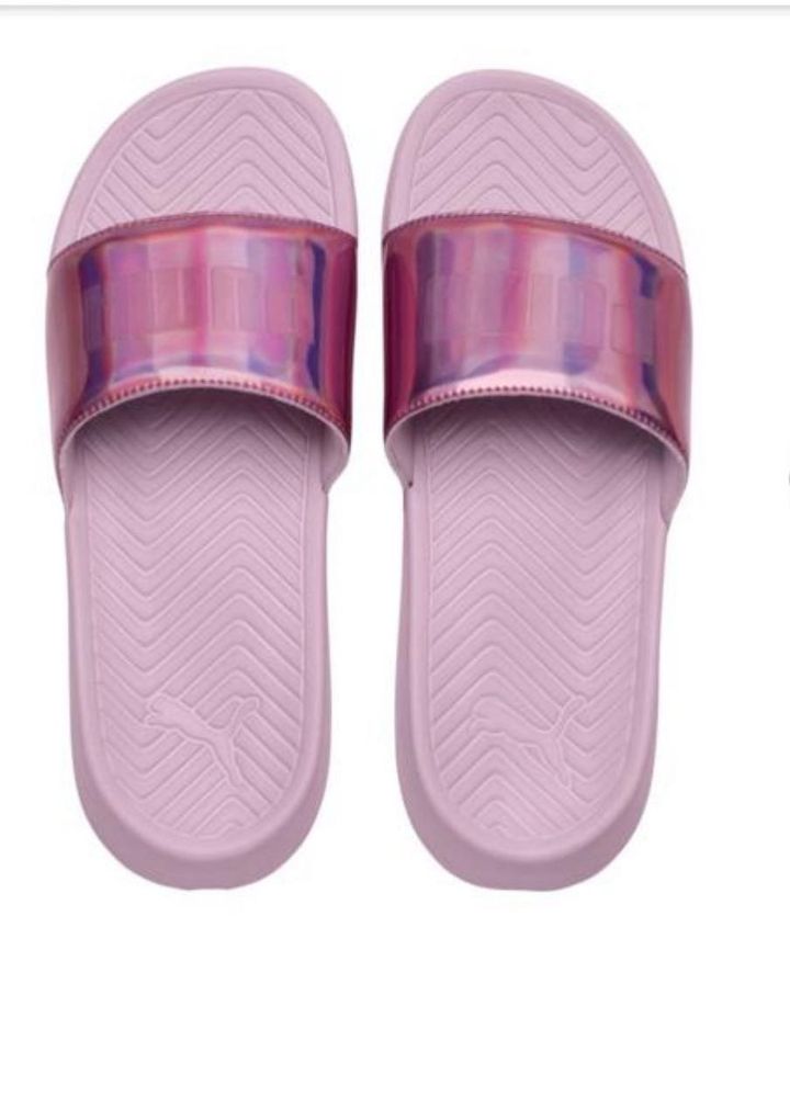 Puma Pink Slide Sandals