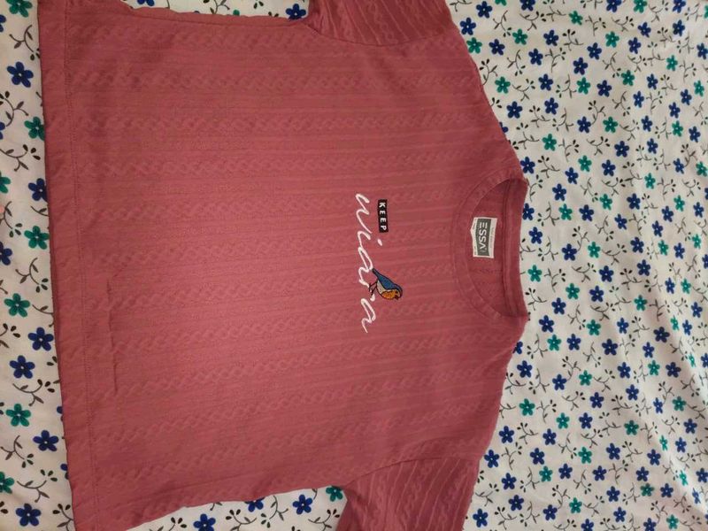 Cute Bird Graphic T-Shirt