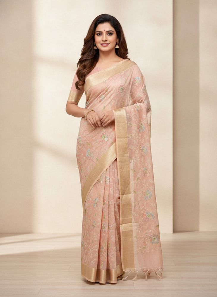 Beautiful Embroidered Saree