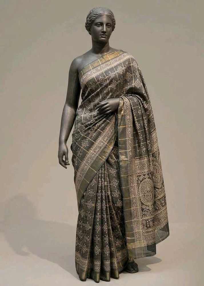 Elegant Printed Saree