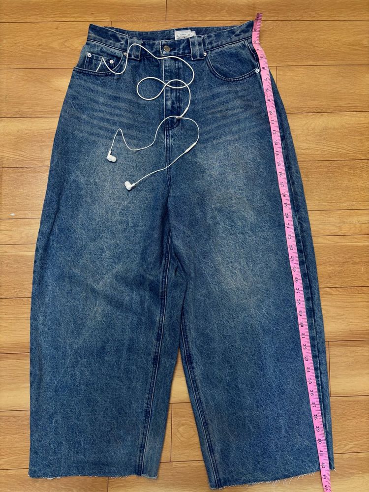 Vintage Bigunion South Korea 90’s Acid Wash Wide L